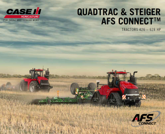 Traktorius Case IH Steiger AFS Connect serija 426 - 507 AG bukletas